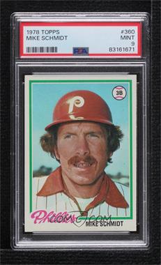 1978 Topps - [Base] #360 - Mike Schmidt [PSA 9 MINT]