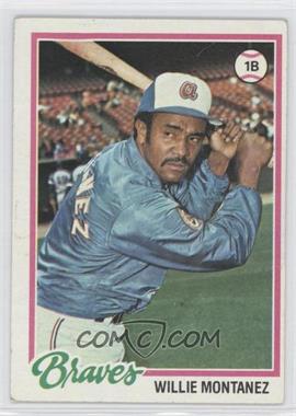 1978 Topps - [Base] #38 - Willie Montanez [Good to VG‑EX]