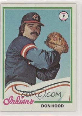 1978 Topps - [Base] #398 - Don Hood