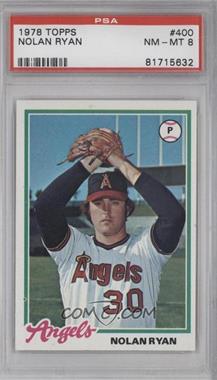 1978 Topps - [Base] #400 - Nolan Ryan [PSA 8 NM‑MT]