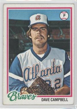 1978 Topps - [Base] #402 - Dave Campbell [Good to VG‑EX]