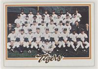 Team Checklist - Detroit Tigers Team