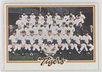 Team Checklist - Detroit Tigers Team