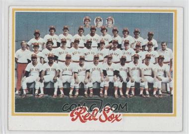 1978 Topps - [Base] #424 - Team Checklist - Boston Red Sox Team [Good to VG‑EX]