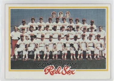 1978 Topps - [Base] #424 - Team Checklist - Boston Red Sox Team