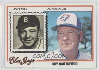 1978 Topps - [Base] #444 - Roy Hartsfield [Good to VG‑EX]