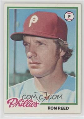 1978 Topps - [Base] #472 - Ron Reed