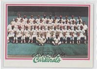 Team Checklist - St. Louis Cardinals Team