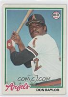 Don Baylor [Good to VG‑EX]