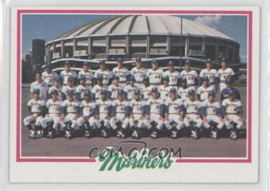 1978 Topps - [Base] #499 - Team Checklist - Seattle Mariners Team