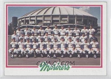 1978 Topps - [Base] #499 - Team Checklist - Seattle Mariners Team