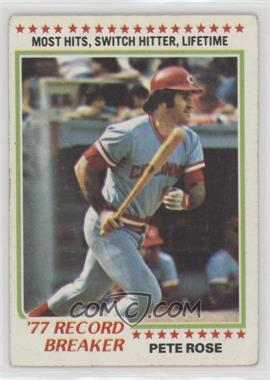 1978 Topps - [Base] #5 - Record Breaker - Pete Rose