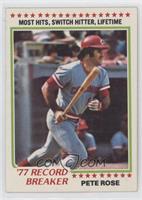 Record Breaker - Pete Rose