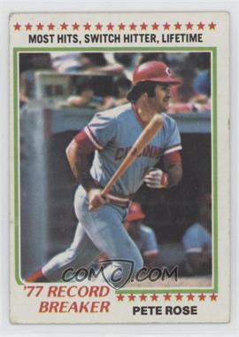 1978 Topps - [Base] #5 - Record Breaker - Pete Rose