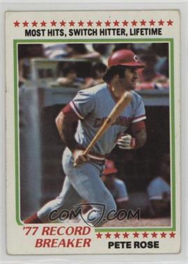 1978 Topps - [Base] #5 - Record Breaker - Pete Rose