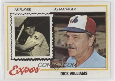 1978 Topps - [Base] #522 - Dick Williams