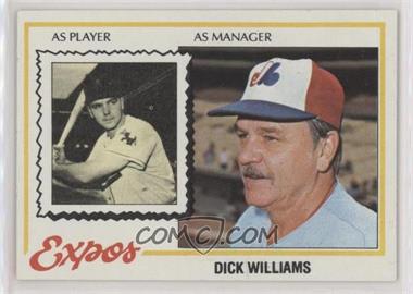 1978 Topps - [Base] #522 - Dick Williams