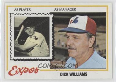 1978 Topps - [Base] #522 - Dick Williams