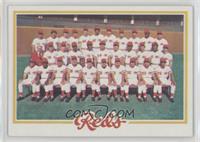 Team Checklist - Cincinnati Reds Team