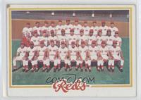 Team Checklist - Cincinnati Reds Team