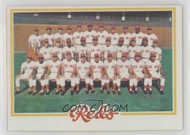 1978 Topps - [Base] #526 - Team Checklist - Cincinnati Reds Team