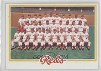 Team Checklist - Cincinnati Reds Team