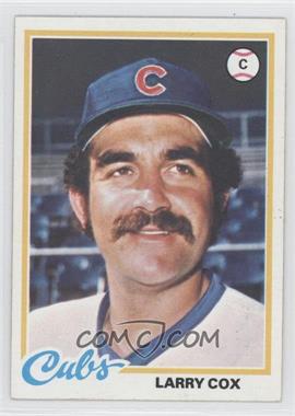 1978 Topps - [Base] #541 - Larry Cox