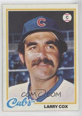 1978 Topps - [Base] #541 - Larry Cox