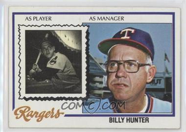 1978 Topps - [Base] #548 - Billy Hunter