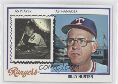 1978 Topps - [Base] #548 - Billy Hunter