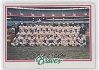 Team Checklist - Atlanta Braves Team [Poor to Fair]