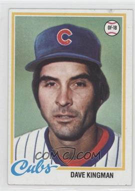 1978 Topps - [Base] #570 - Dave Kingman [Good to VG‑EX]