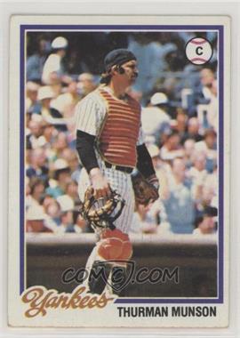 1978 Topps - [Base] #60 - Thurman Munson