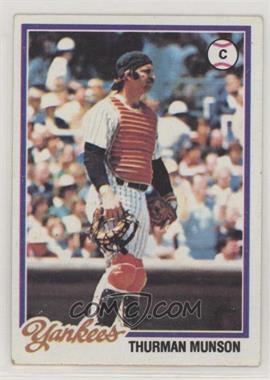 1978 Topps - [Base] #60 - Thurman Munson