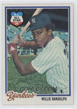 1978 Topps - [Base] #620 - Willie Randolph