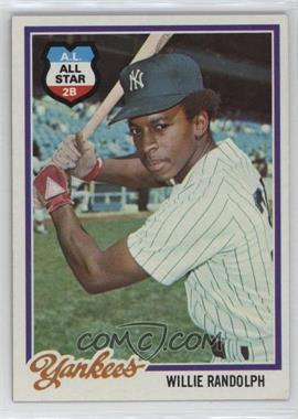 1978 Topps - [Base] #620 - Willie Randolph