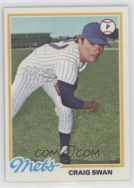 1978 Topps - [Base] #621 - Craig Swan