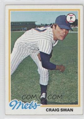 1978 Topps - [Base] #621 - Craig Swan