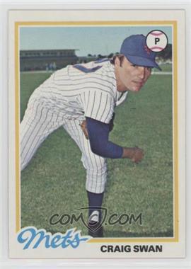 1978 Topps - [Base] #621 - Craig Swan