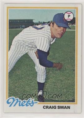 1978 Topps - [Base] #621 - Craig Swan