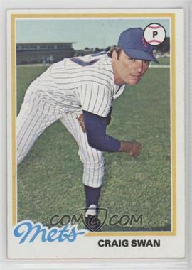 1978 Topps - [Base] #621 - Craig Swan