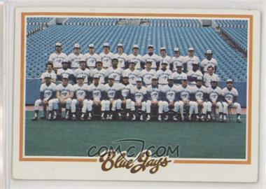 1978 Topps - [Base] #626 - Team Checklist - Toronto Blue Jays Team [Poor to Fair]