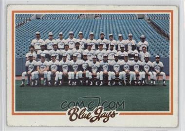 1978 Topps - [Base] #626 - Team Checklist - Toronto Blue Jays Team [Poor to Fair]