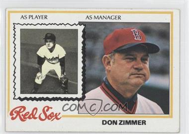 1978 Topps - [Base] #63 - Don Zimmer [Good to VG‑EX]