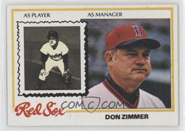 1978 Topps - [Base] #63 - Don Zimmer