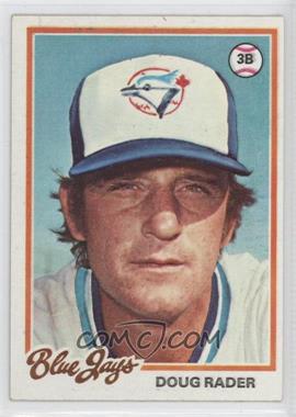 1978 Topps - [Base] #651 - Doug Rader