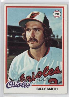 1978 Topps - [Base] #666 - Billy Smith [Good to VG‑EX]
