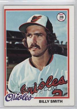 1978 Topps - [Base] #666 - Billy Smith [Good to VG‑EX]