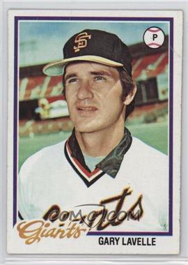 1978 Topps - [Base] #671 - Gary Lavelle [Good to VG‑EX]