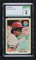 Johnny Bench [CSG 8 NM/Mint]